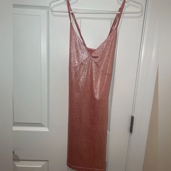 Shein pink mini dress SIZE SMALL